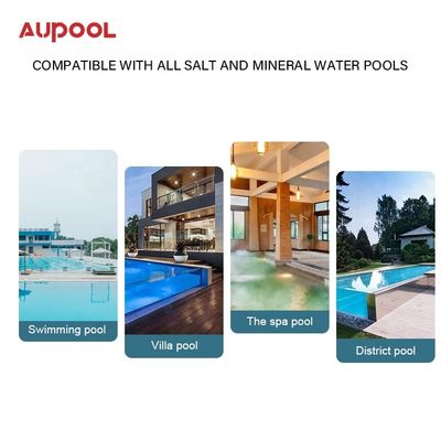 15-45g 염소 출력 소금 염소 발전기 공공 수영장용 AUPOOL 2 In 1