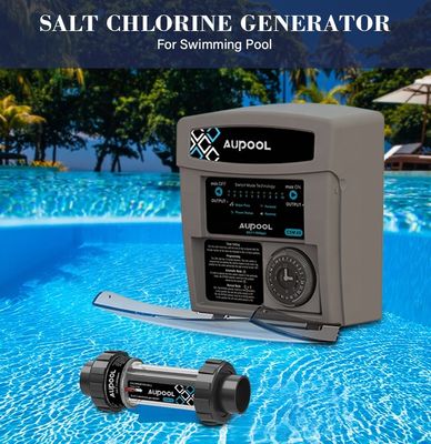 15-45g 염소 출력 소금 염소 발전기 공공 수영장용 AUPOOL 2 In 1