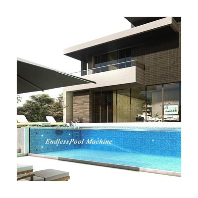 AUPOOL 역류 물 제트 수영장 기계로 수영 훈련