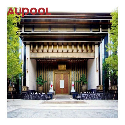 현대 디자인 아크릴 수영장 야외 수영장 100% 루시트 PMMA 수입 두께 범위