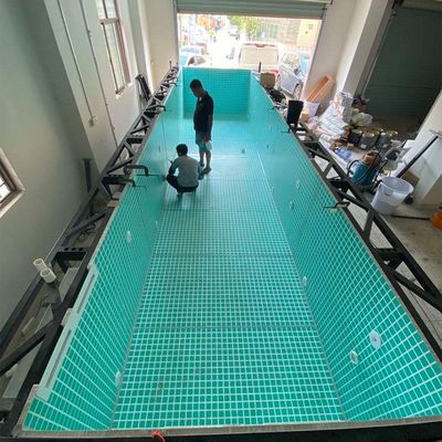 쉬운 전공 수영장과 100MM 아크릴 유리창 두께로 가족 스포츠를 즐기십시오.