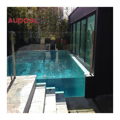 아크릴 수영장 투명 플렉시 유리 패널을 위한 AUPOOL PMMA 루시트 유리 장