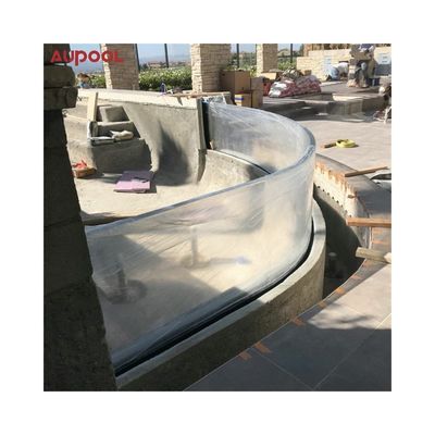 투명 패널과 높은 표면 경직을 위해 800mm 사용자 지정 Cast Acrylic Tube