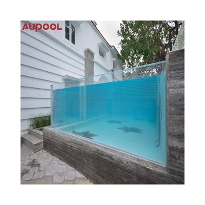 높은 표면 경화 300Mm 400Mm 500Mm 직경 아크릴 튜브 수족관 실린더
