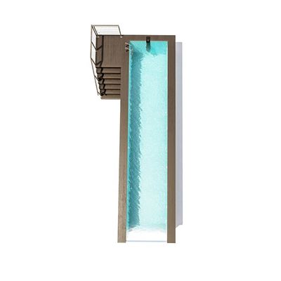 20Ft 휴대용 전공 컨테이너 가족 수영장 루시트 아크릴과 밀도 1.2g/cm3