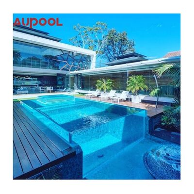 투명 50mm 맑은 두꺼운 수영장 AUPOOL 지붕 바닥 대사관 정원