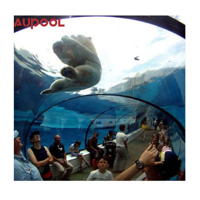 AUPOOL 투명한 아크릴 수영장 벽에 대한 투명한 아크릴 수영장 유리 장판