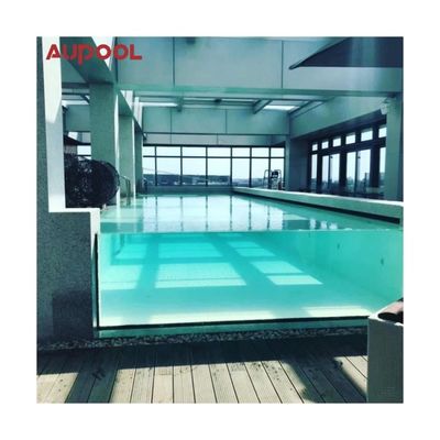 야외 놀이터 놀이터에서 가족 수영장용 사용자 지정 아크릴 유리 장