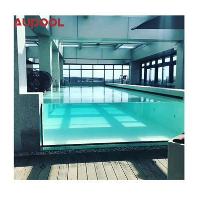 벽에 장착 된 파이프리스 필터 개인용 하우스 야드 수영장을위한 명확한 아크릴 수영장