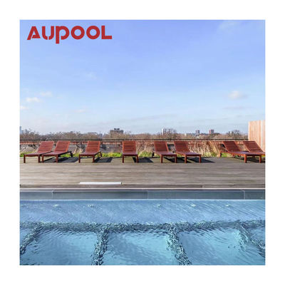 Aupool의 맞춤형 수영장 아크릴 프레임 벽 호텔 및 체육관용 큰 수영장