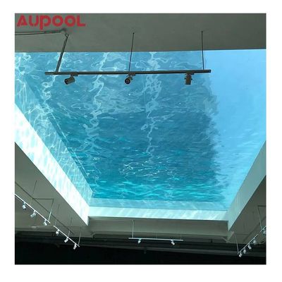 가족 수영장 지상 정원 샤워 유리 섬유 수영 용기 Piscina