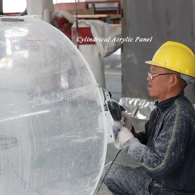 30mm-950mm 아크릴 두께 프리팩트 수영장 Aupool PMMA 유리 패널 아크릴 수영장