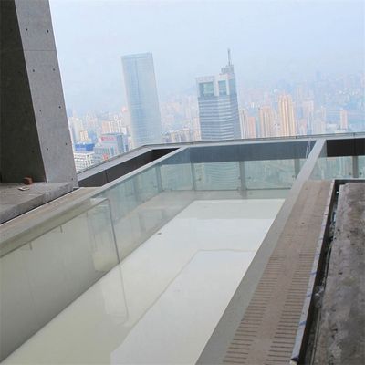 내구성 있는 가족 수영장 AUPOOL 현대 디자인 야외 맑은 아크릴 수영장