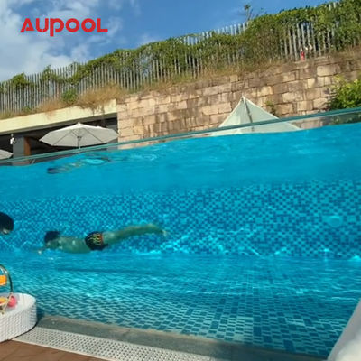 투명 100Mm 수영장 벽 바닥 및 Aupool에서 수영장용 측면 패널